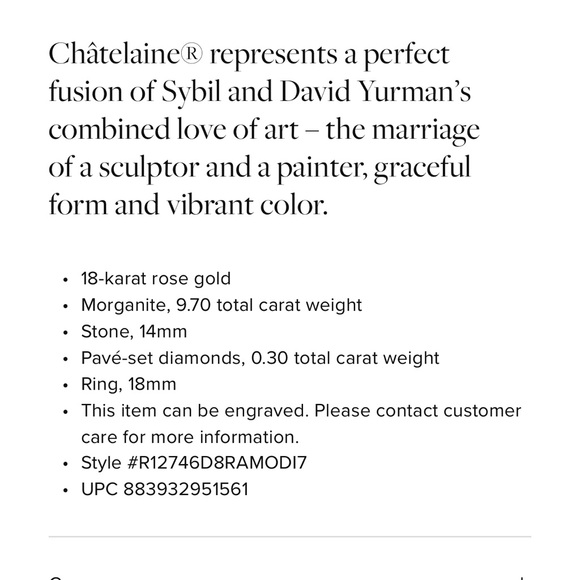 David Yurman Chatelaine® Pavé Bezel Ring - Picture 6 of 6